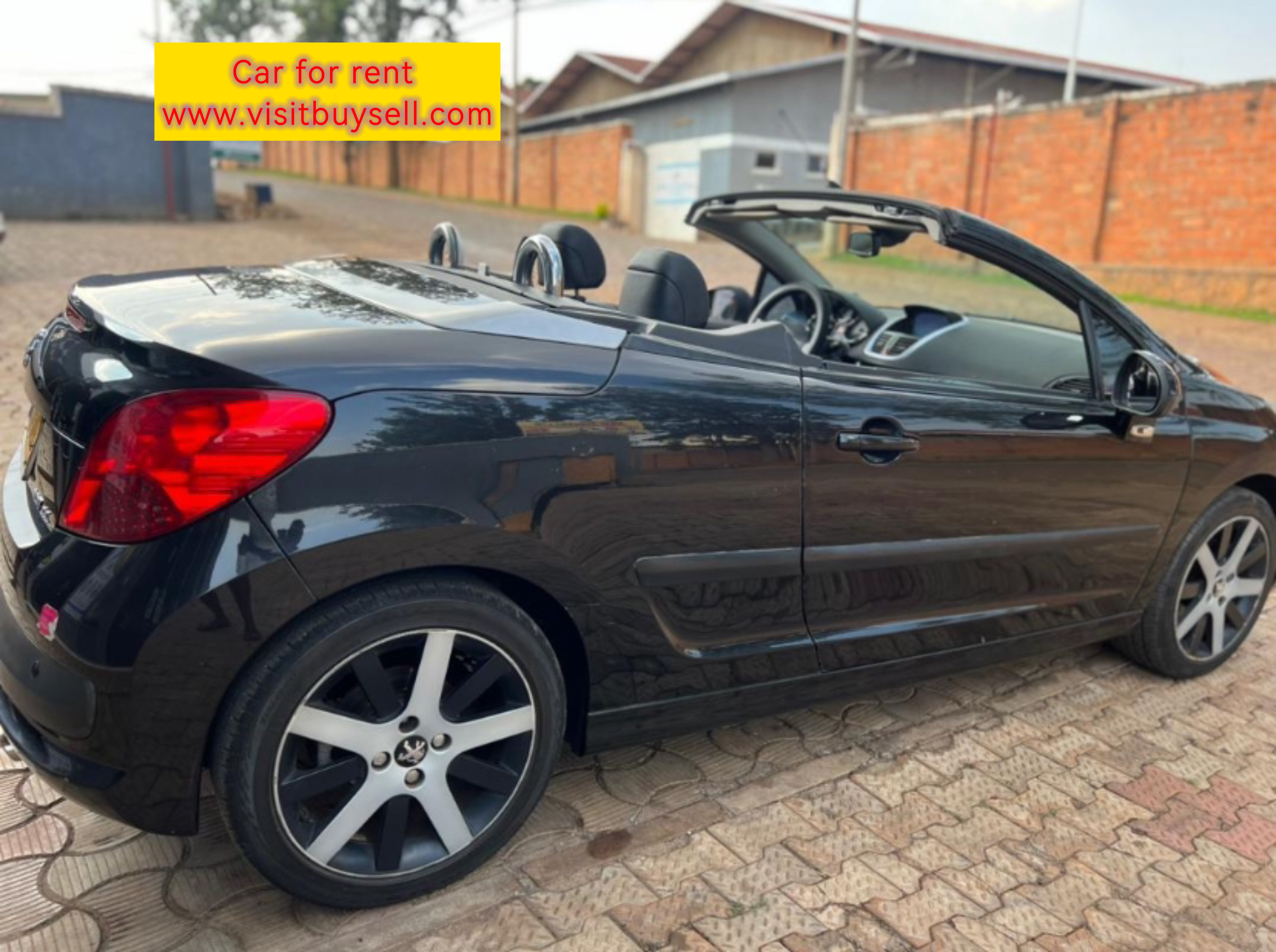 Convertible Car for Rent Perfect for Weddings in Kigali!